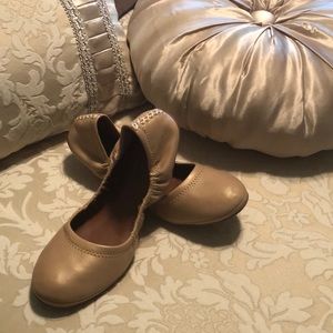 Leather slip on Ballet Flats